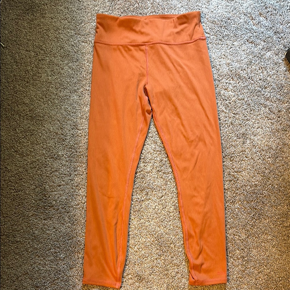 Mind Body Love Orange Leggings